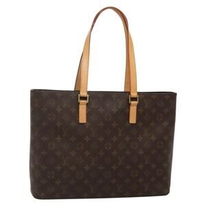 LOUIS VUITTON Monogram Luco Tote Bag M51155